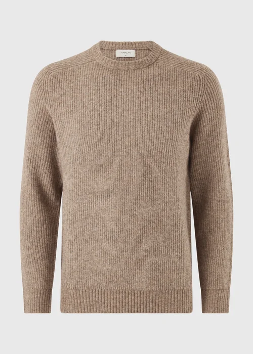 Stone Knitted Ribbed Jumper - S Image 4