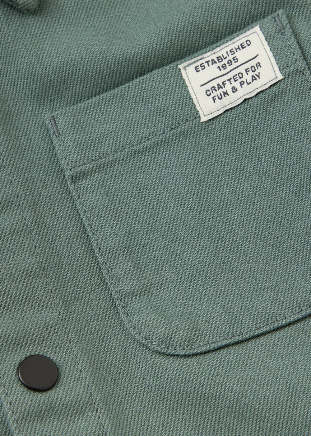 Boys Green Hooded Shacket (1-8yrs) - 1-1.5 Yrs Image 2