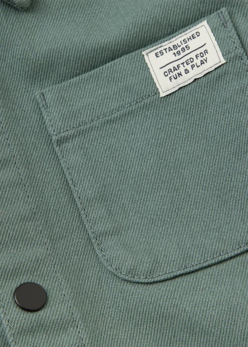 Boys Green Hooded Shacket (1-8yrs) - 1-1.5 Yrs Image 2