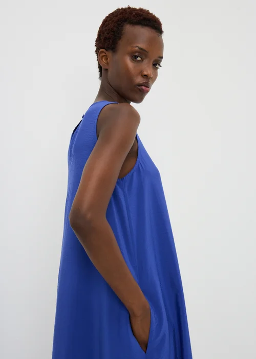 Cobalt Trapeze Maxi Dress - 26 Image 2