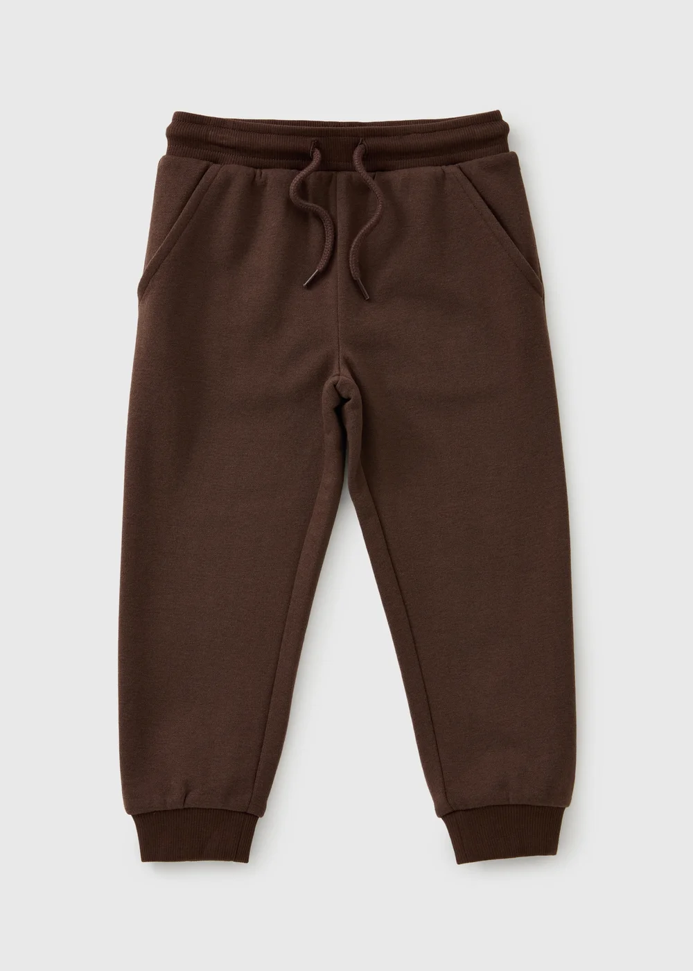 Boys Brown Basic Joggers (1-8yrs) - 1-1.5 Yrs Image 1