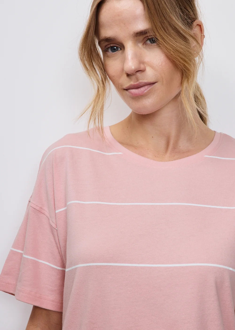 Pink Striped Nightie - XS Image 3
