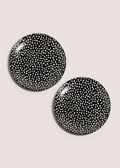 2 Pack Spotty Side Plates Image 1