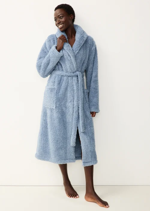 Blue Borg Dressing Gown - XS Image 1