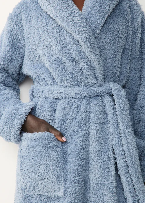 Blue Borg Dressing Gown - XS Image 3