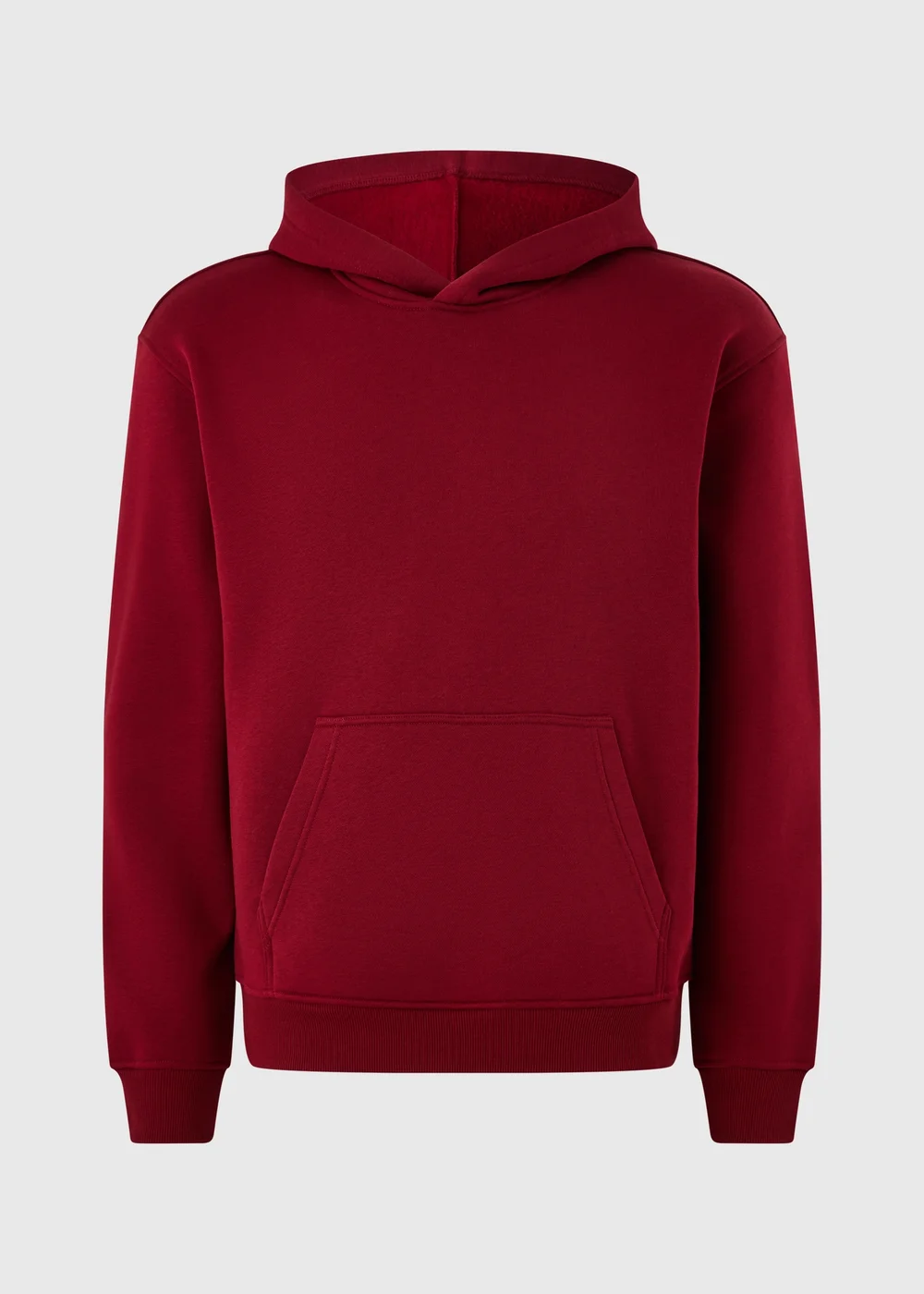 Red Relaxed Hoodie - M Image 5