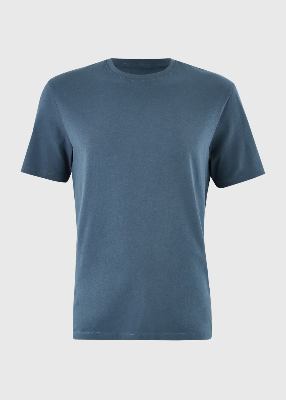 Blue Essential Crew Neck T-Shirt - XS Image 4