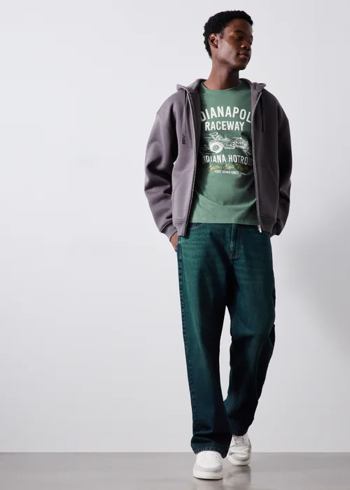 Green Indianapolis Raceway T-Shirt - M Image 3