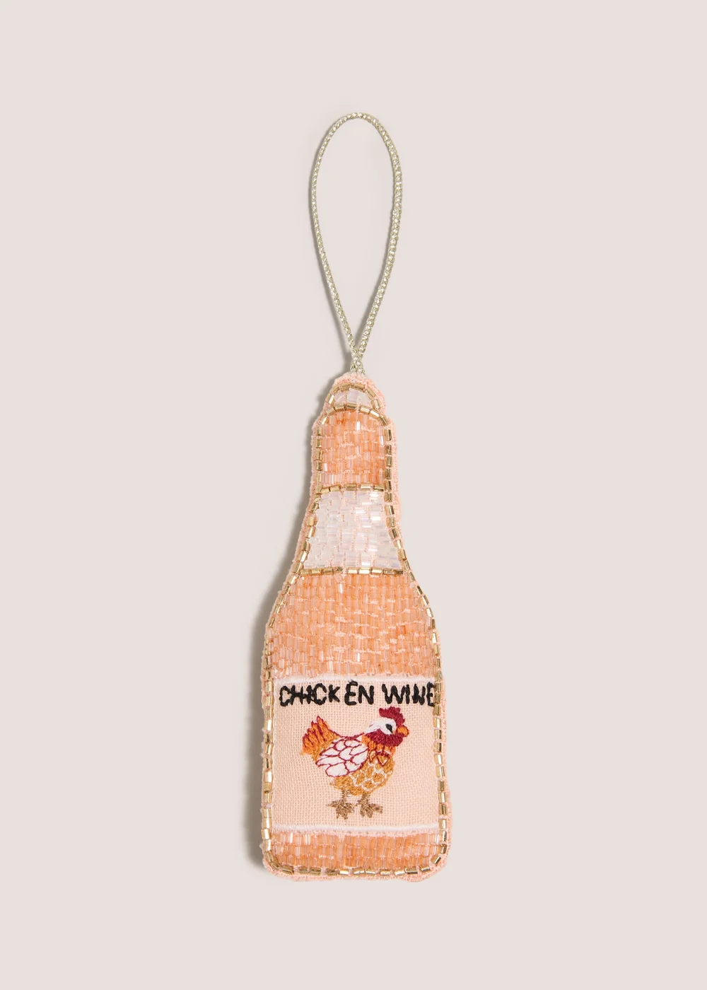 Chicken Wine Beaded Decoration Image 1