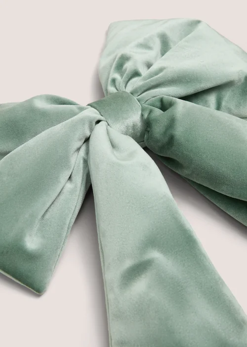Green Large Bows Image 2
