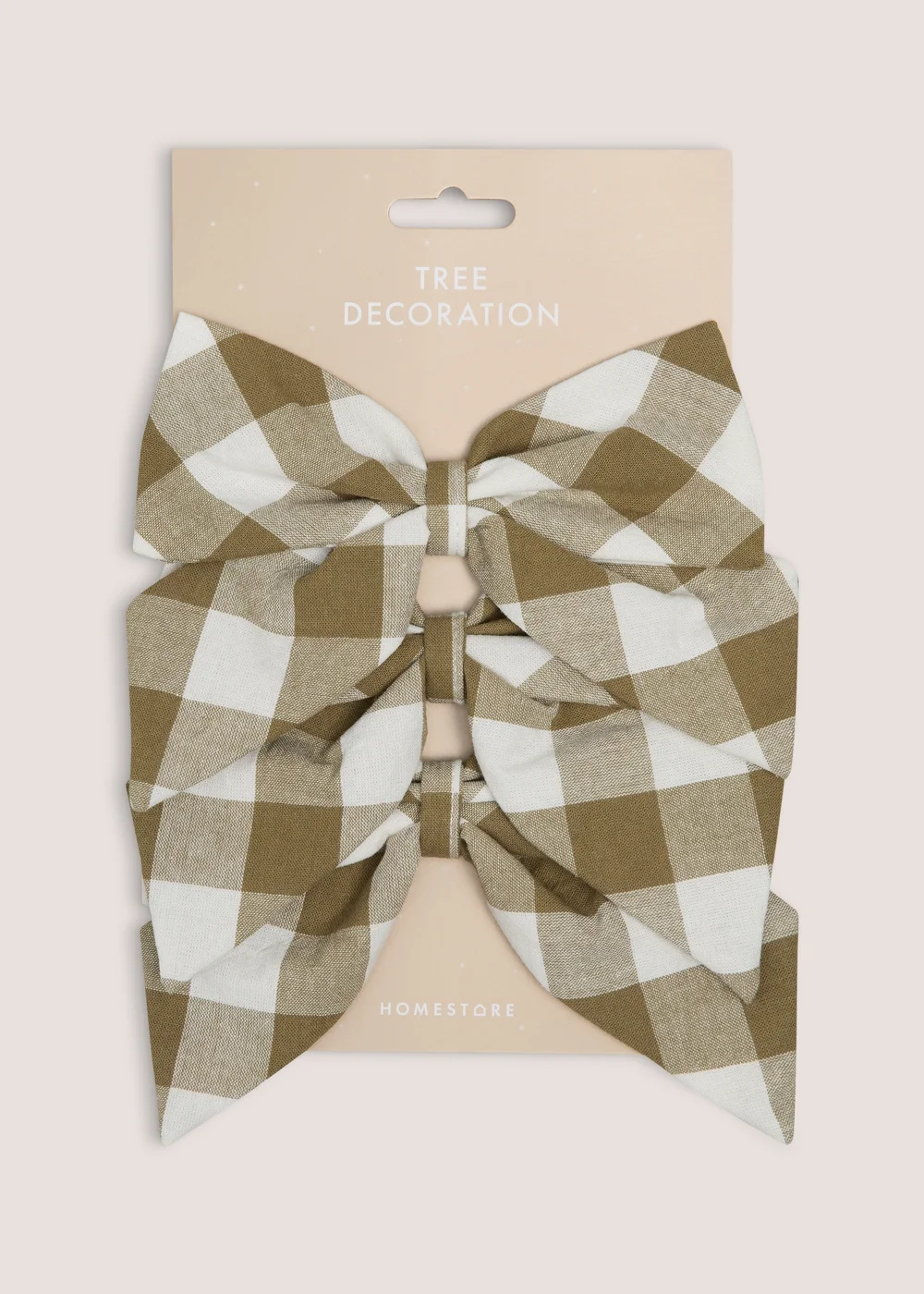 3 Pack Green Gingham Bows Image 1