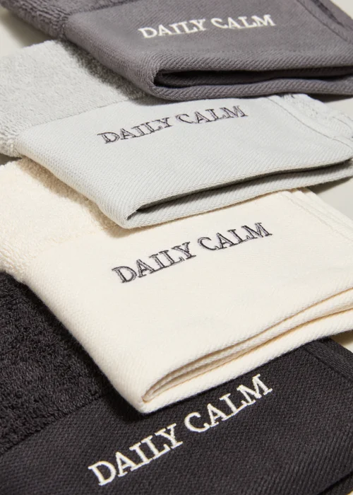 4 Pack Daily Calm Face Cloths - Face Cloth Image 2
