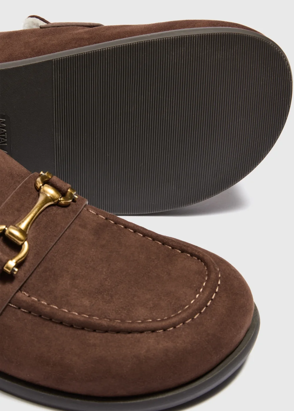 Brown Closed Toe Mule - 3 Image 4