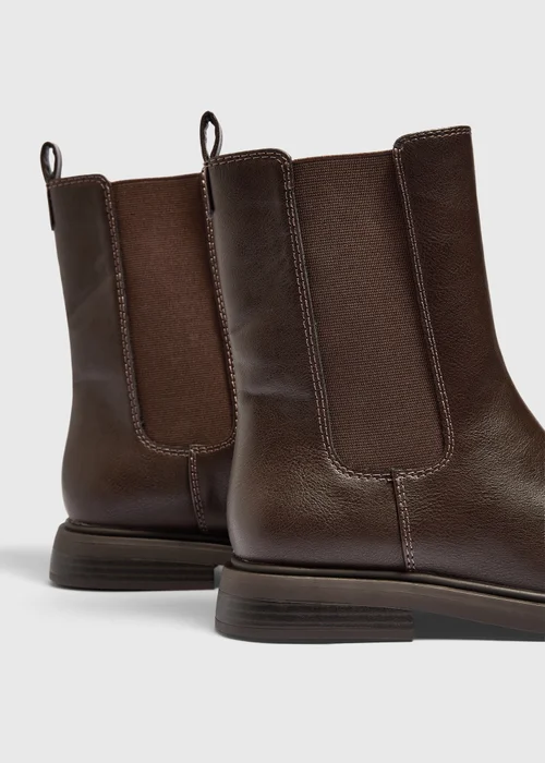Chocolate Brown Chelsea Boots - 3 Image 2