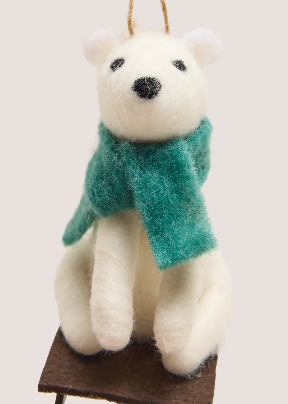 Polar Bear Felt Decoration Image 2