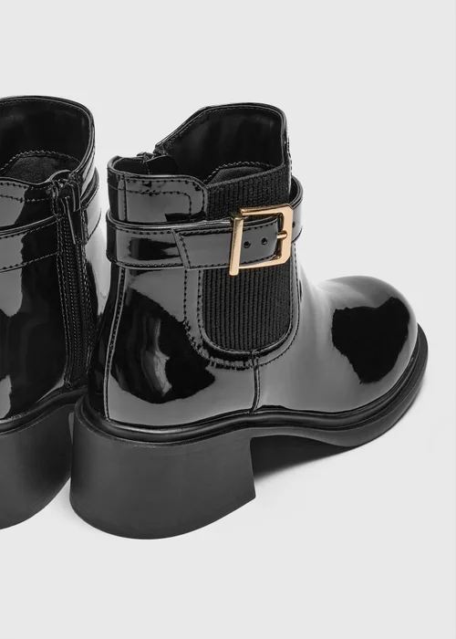 Girls Black Chelsea Boot (Younger 12 - Older 5) - 12 Infants Image 2