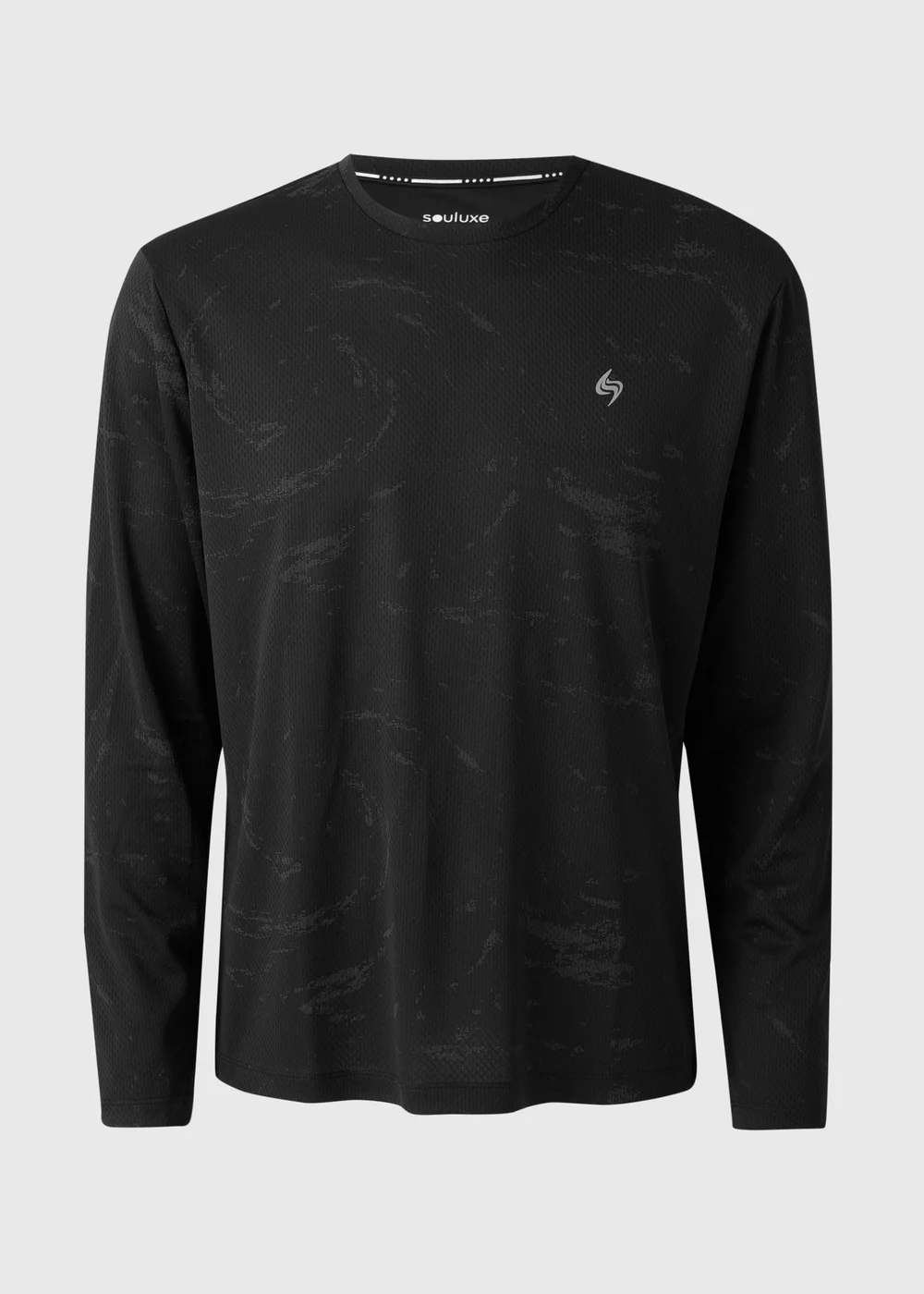 Souluxe Black Running Long Sleeve Top - XS Image 4