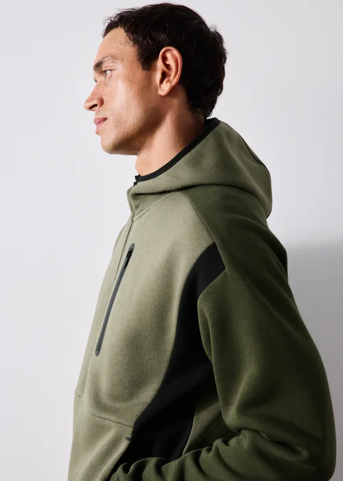 Souluxe Khaki Zip Through Jacket - XS Image 5