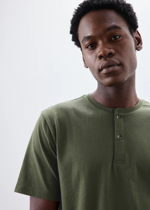 Khaki Check Short Sleeve Pyjama Set - XS Image 1