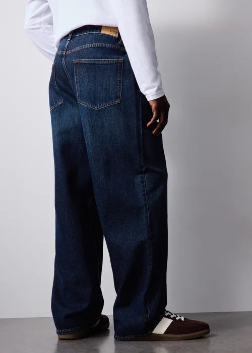 Dark Wash Loose Fit Jeans - 30 R Image 4