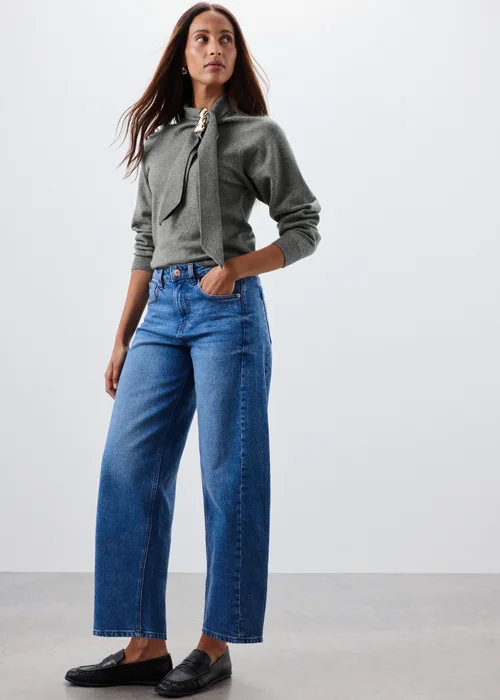 Charcoal Metal Detail Jumper - 8 Image 1