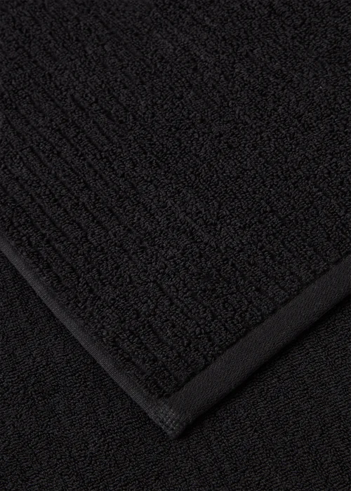 Statement Black Border Towels - Hand Towel Image 2