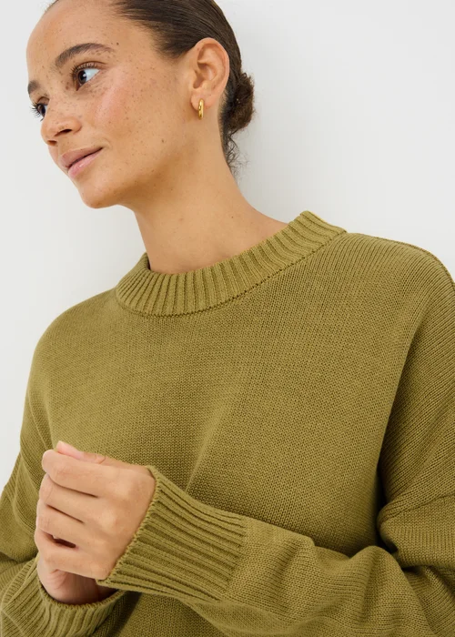 Citrus Rib Hem Knitted Jumper - XS Image 3