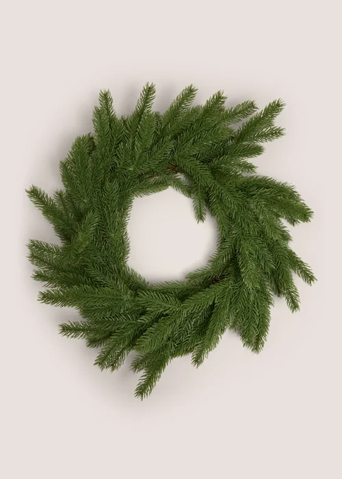 Green Foliage Wreath Image 1