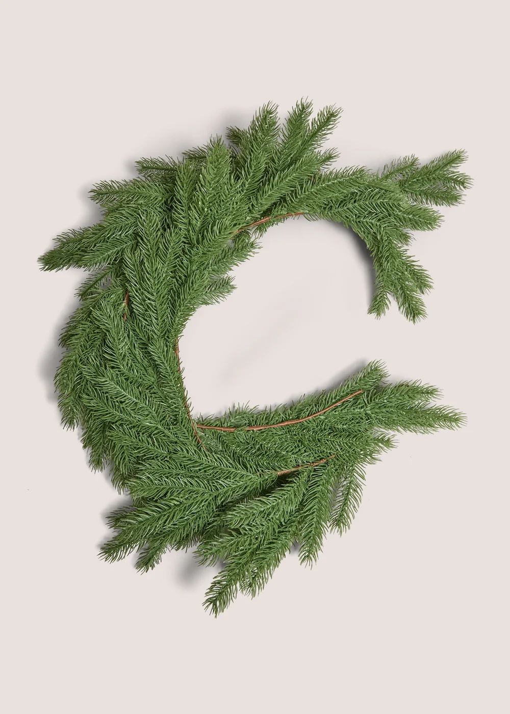 Green Foliage Christmas Garland Image 1