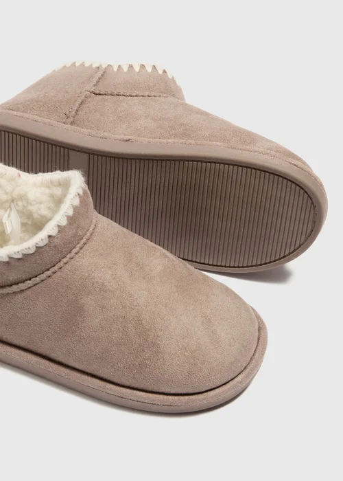 Grey Blanket Stitch Snug Boot - S Image 2