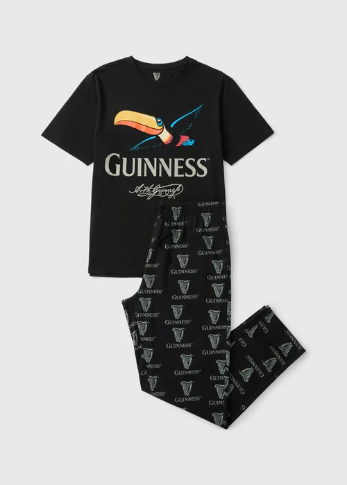 Guinness Black Long Pyjama Set - XS Image 3