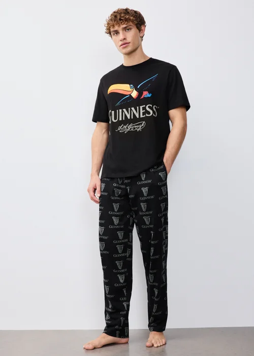 Guinness Black Long Pyjama Set - XS Image 2