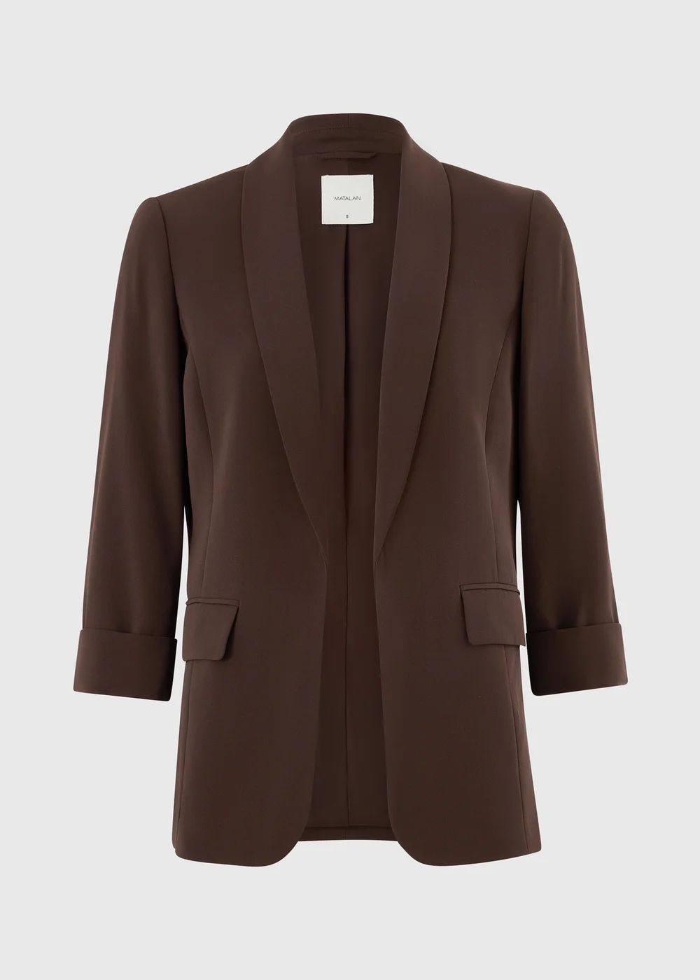 Chocolate Brown Blazer - 8 Image 5