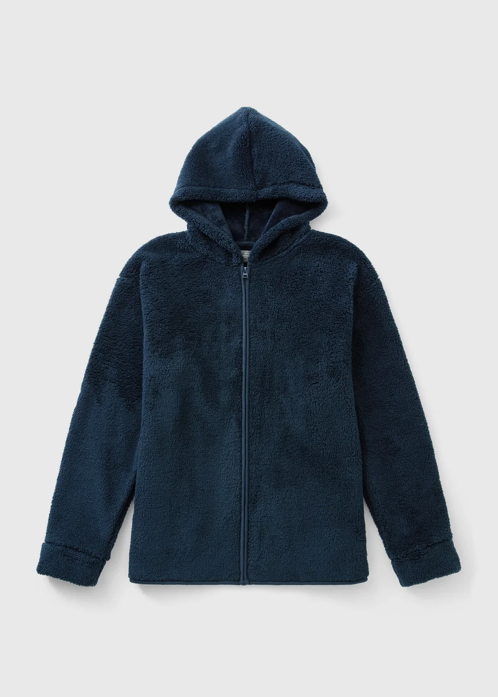 Navy Fleece Zip Hoodie - S Image 1