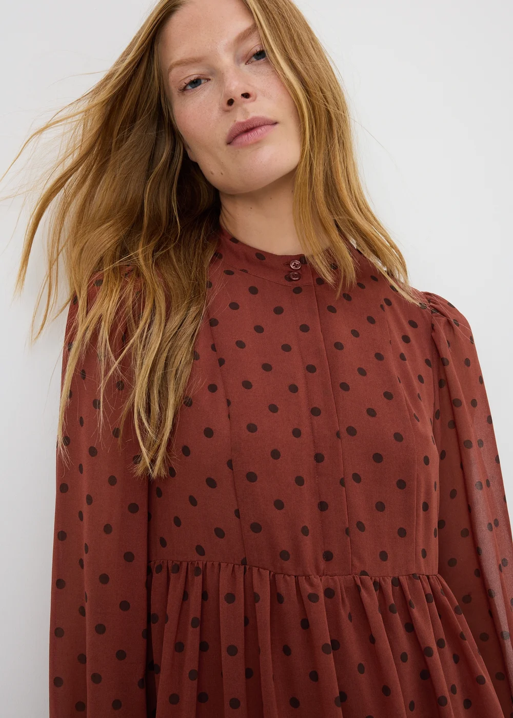 Ginger Spot Boho Mini Dress - 8 Image 3