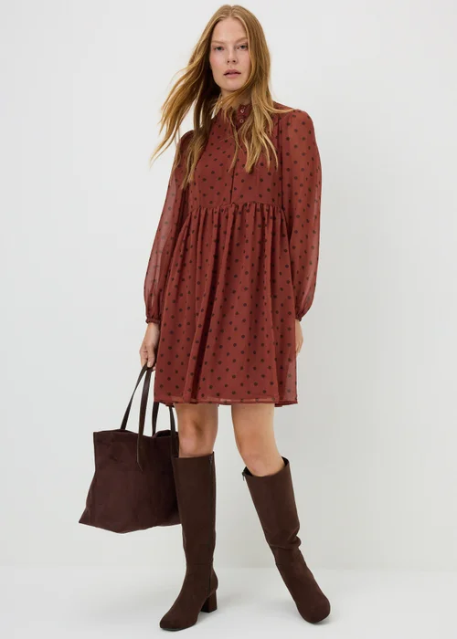Ginger Spot Boho Mini Dress - 8 Image 1