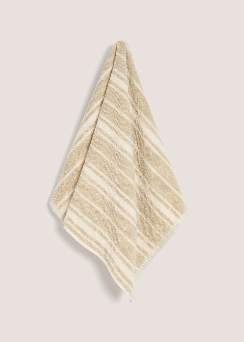 Natural Stripe Hand Towel - Hand Towel Image 1