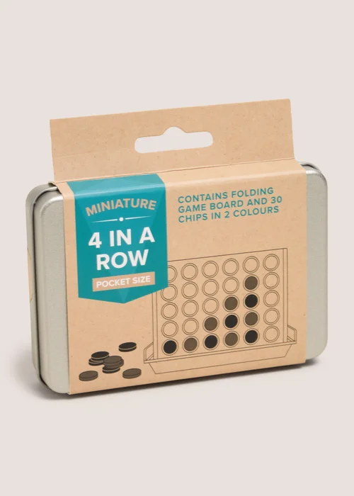 Pocket Four In A Row Tin Set Image 1