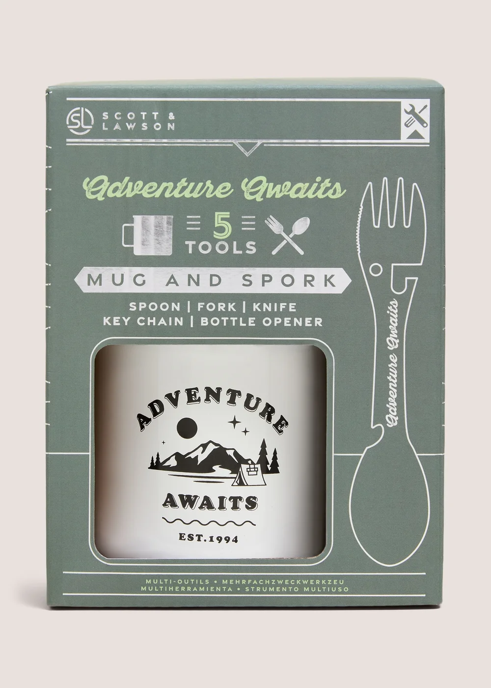 Adventure Mug & Spoon Set Image 1