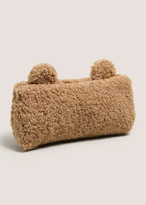 Brown Patch Pencil Case Image 1