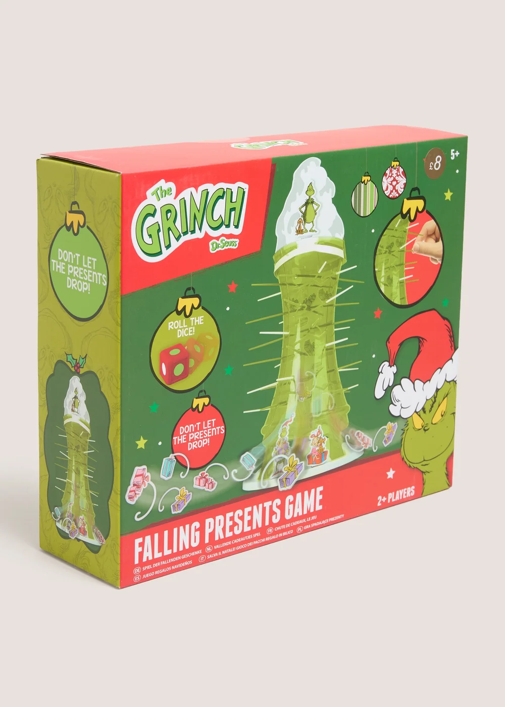Grinch Falling Presents Game Image 1