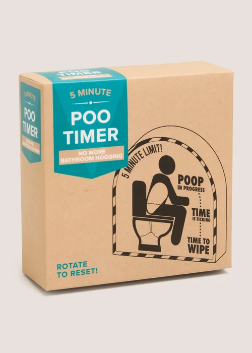 Poo Timer Novelty Gift Image 1