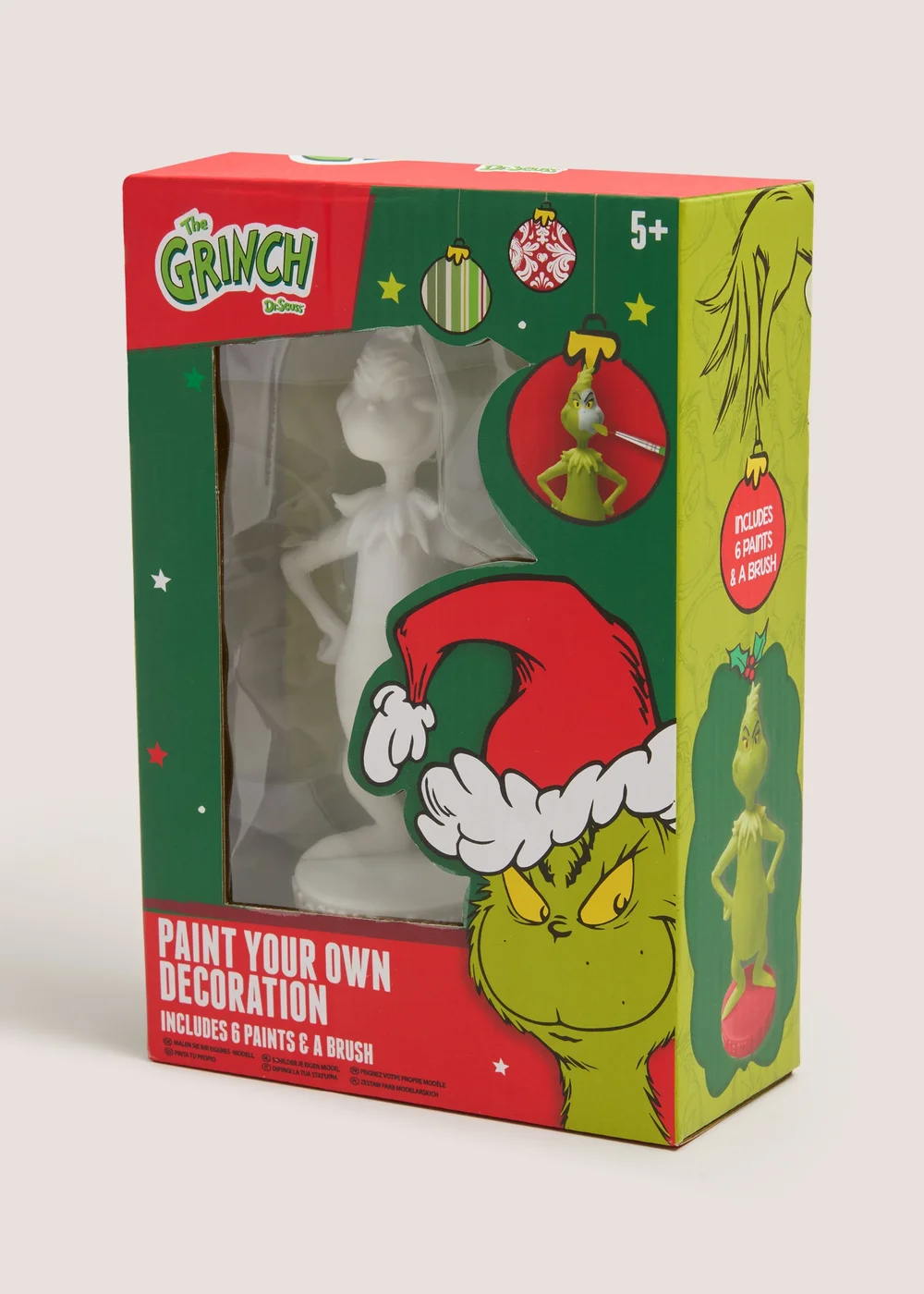 Paint Your Own Grinch Activity Set Image 1