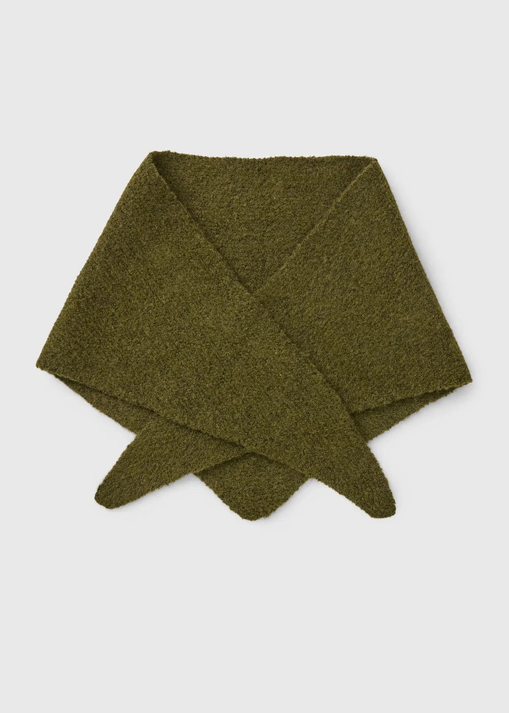 Green Triangle Scarf - One Size Image 1