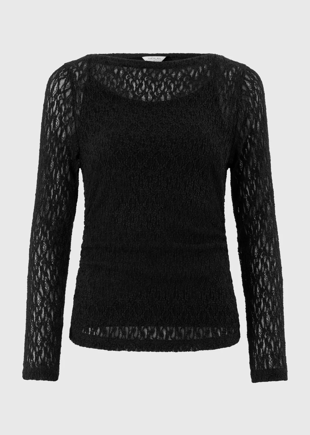Black Lace Co Ord Top - 8 Image 4
