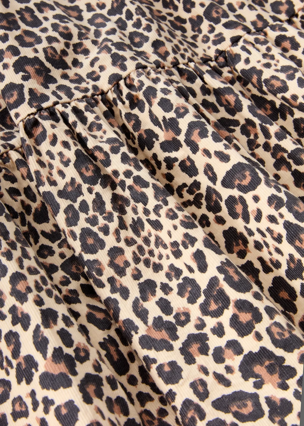 Girls Brown Leopard Print Dress (7-15yrs) - 7 Yrs Image 2