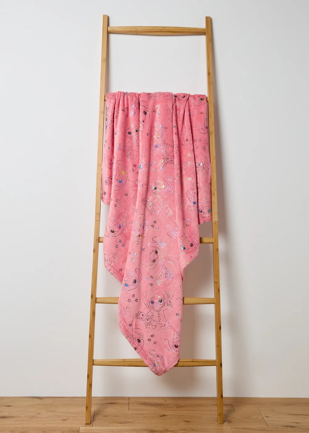 Pink Stitch Holographic Throw Image 1
