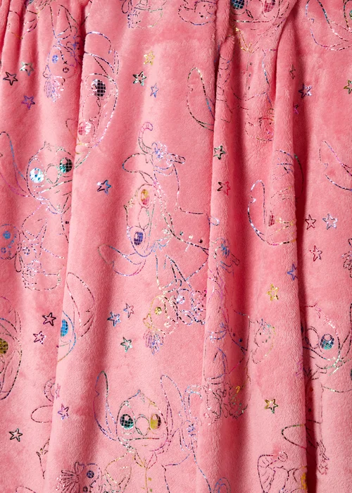 Pink Stitch Holographic Throw Image 2