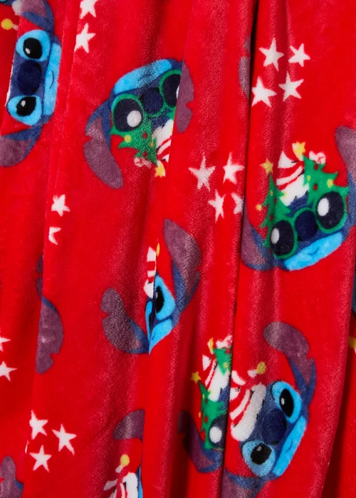 Red Stitch Christmas Throw Image 2