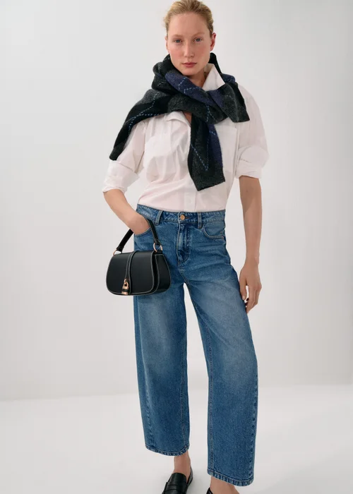 White Poplin Double Pocket Shirt - 8 Image 2